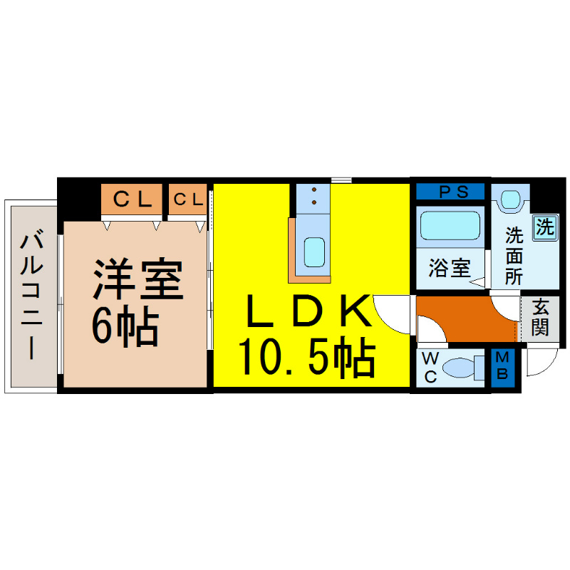 ＳＯＬＡＲＥ（ソラーレ） 間取り