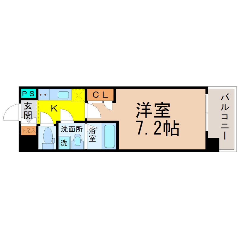 ＵＵＲコート名古屋名駅 間取り