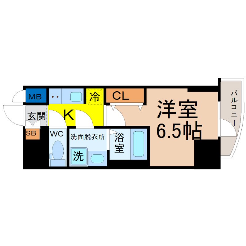 S-RESIDENCE名駅太閤 間取り
