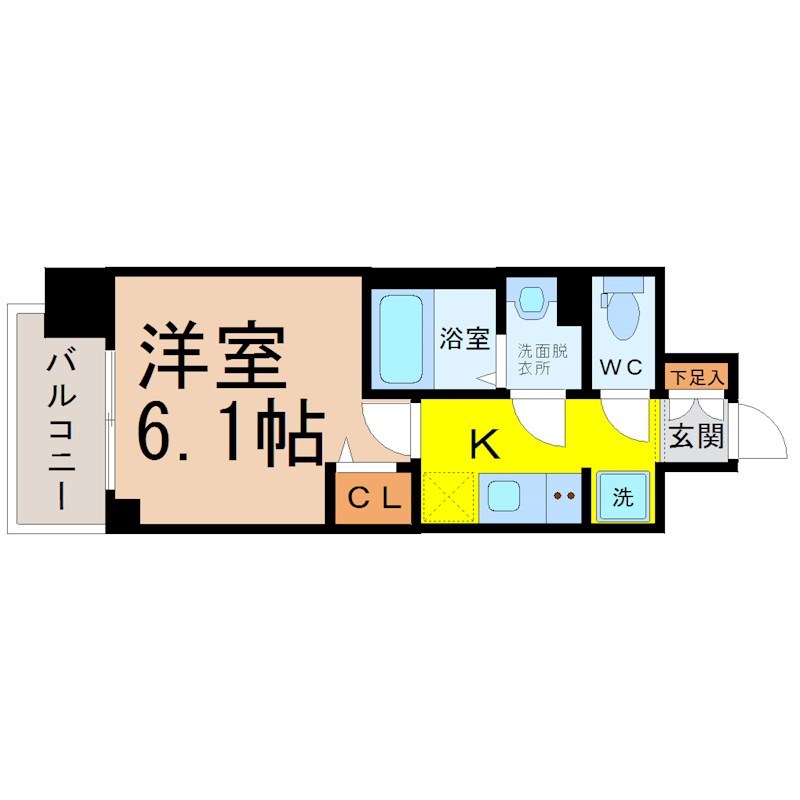 ディアレイシャス金山 間取り