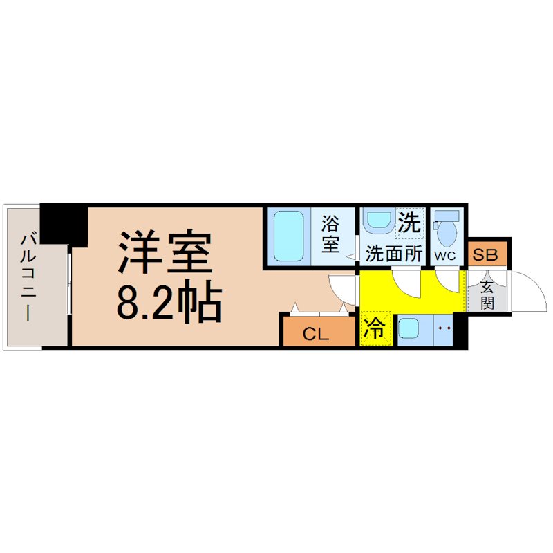 S-RESIDENCE池下西 間取り
