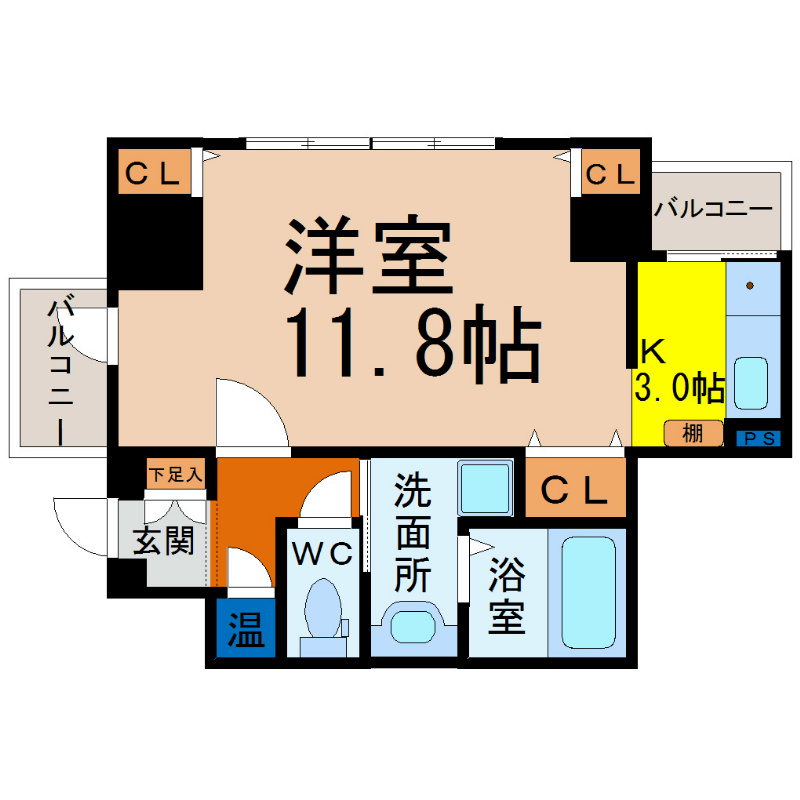 プレステージ千種 間取り