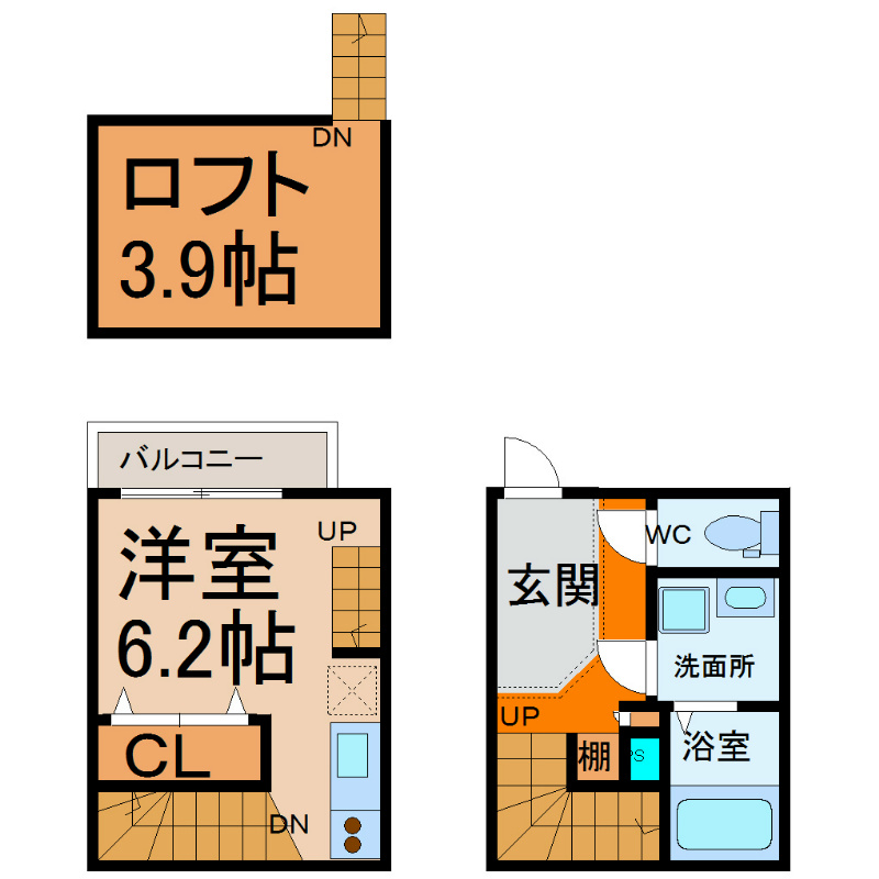 コンフォート本陣 間取り