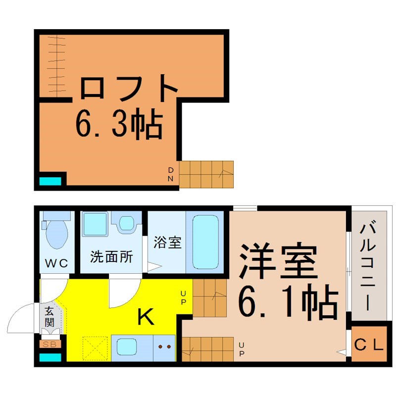 アルバーノ中村ｌｕｘｅ 間取り