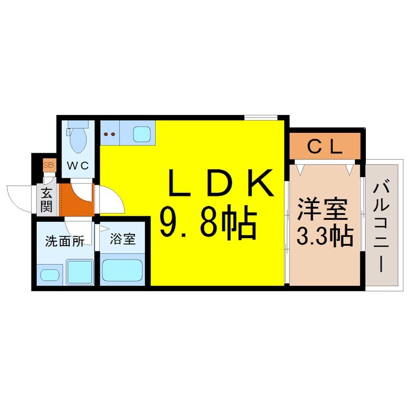 エステイトＮ名古屋星崎 間取り