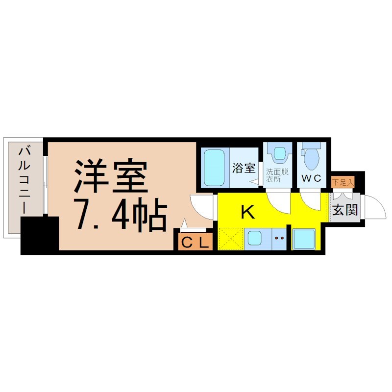 メイクスＷアート丸の内 間取り