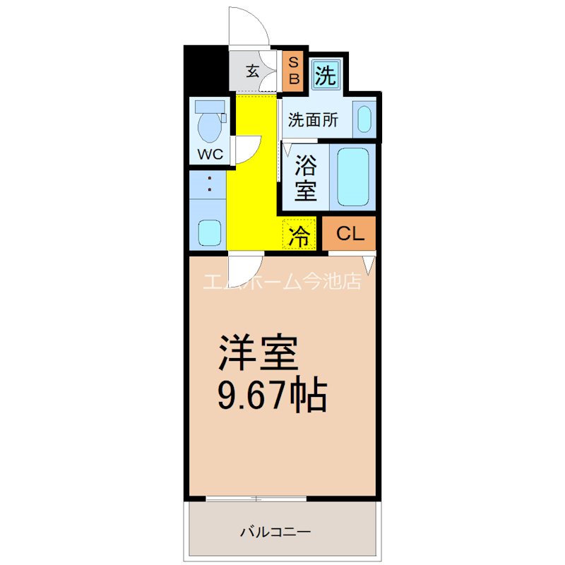 NONAMI RISE（ノナミライズ） 間取り