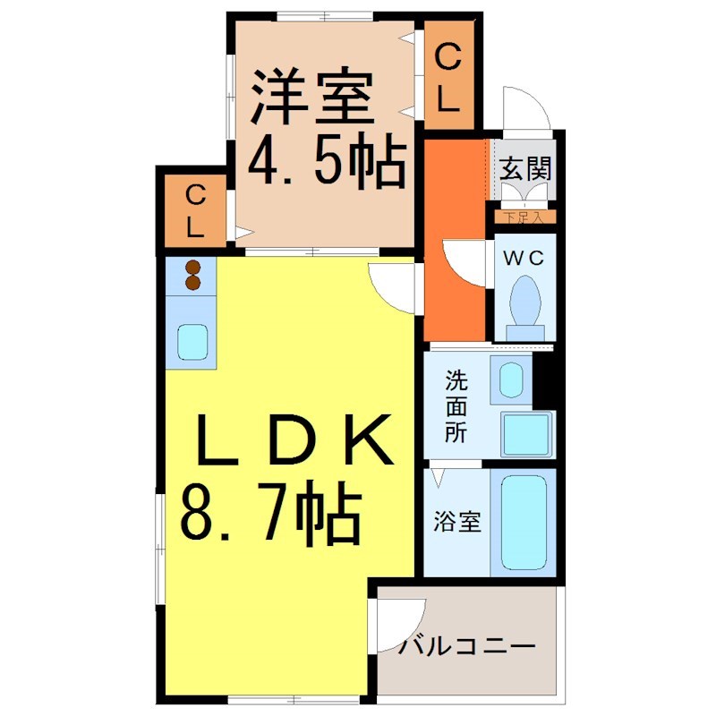 CITY SPIRE名古屋大須 間取り