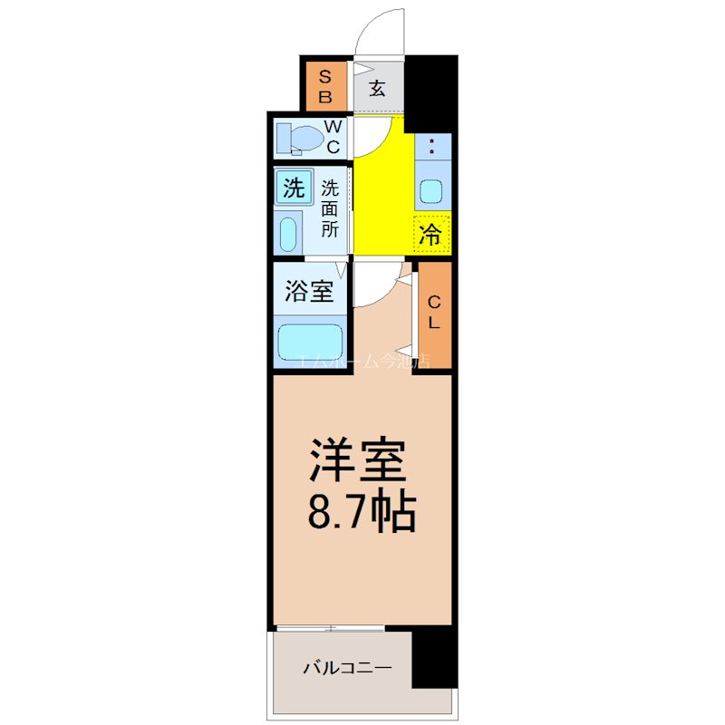 プレイズシード車道スクエア 間取り