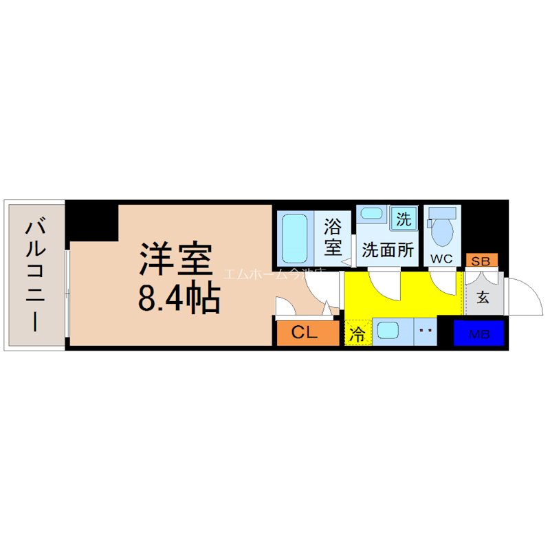 エスリード大曽根プレシャス 間取り