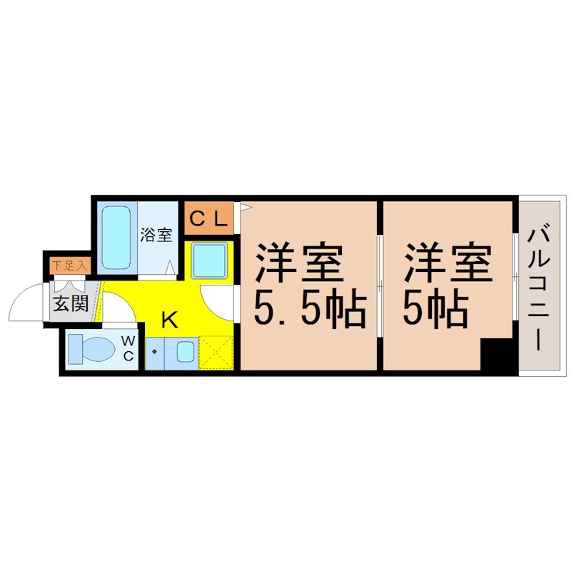 タウンエステート新栄 間取り