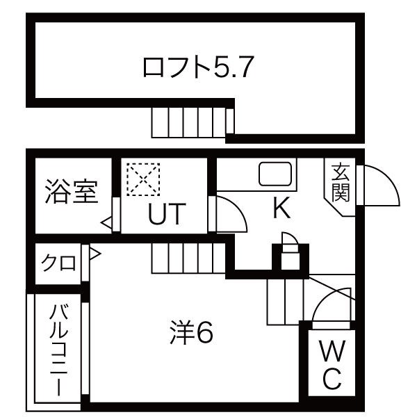 ラ・ポルト 間取り