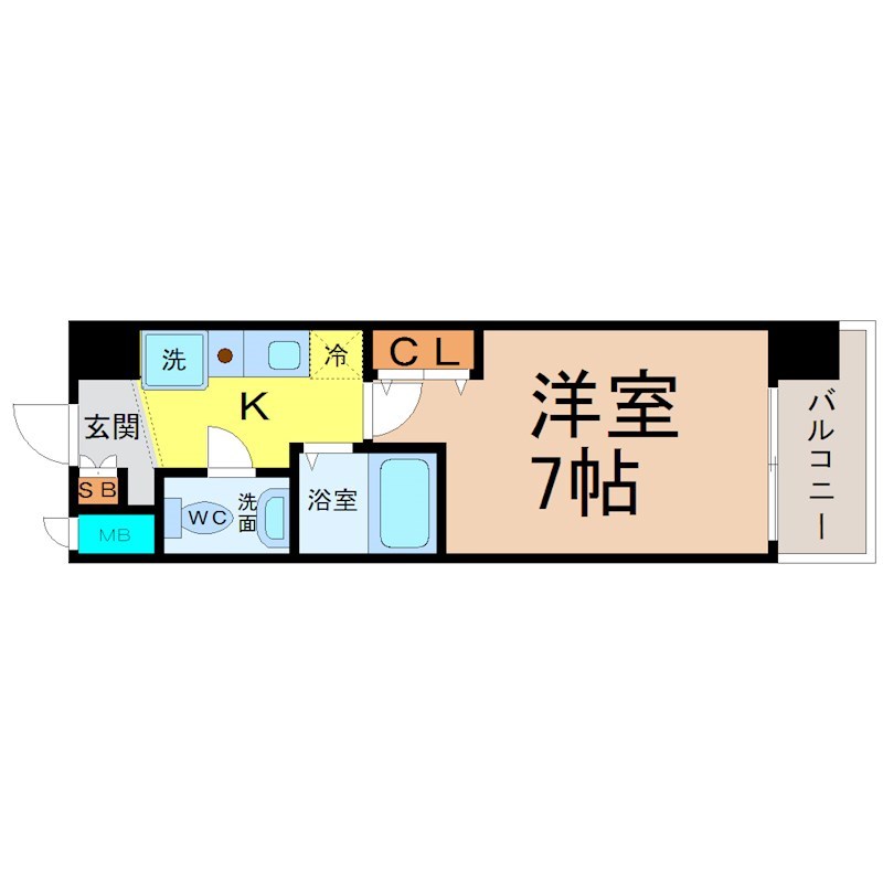 パークフラッツ金山 間取り