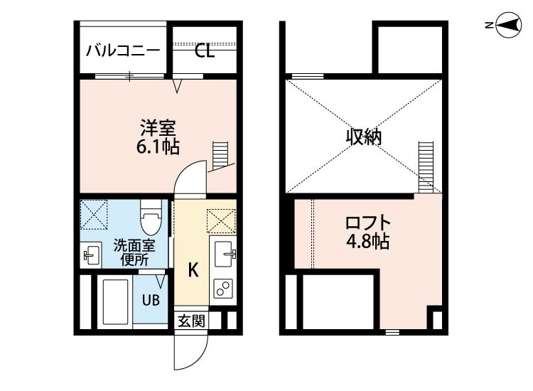 アラブランシュ中村 間取り