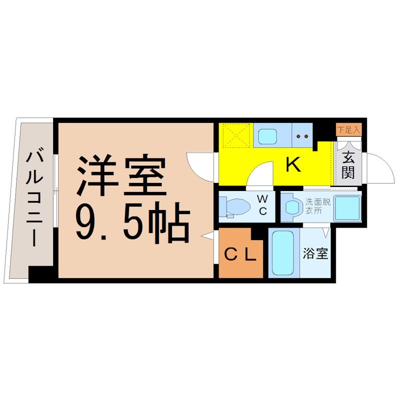 ゲートウェイ尾頭橋 間取り