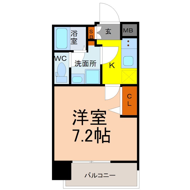 ディアレイシャス金山Ⅱ 間取り