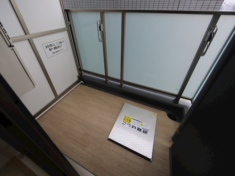 エステムコート名古屋栄プレシャス ベランダ