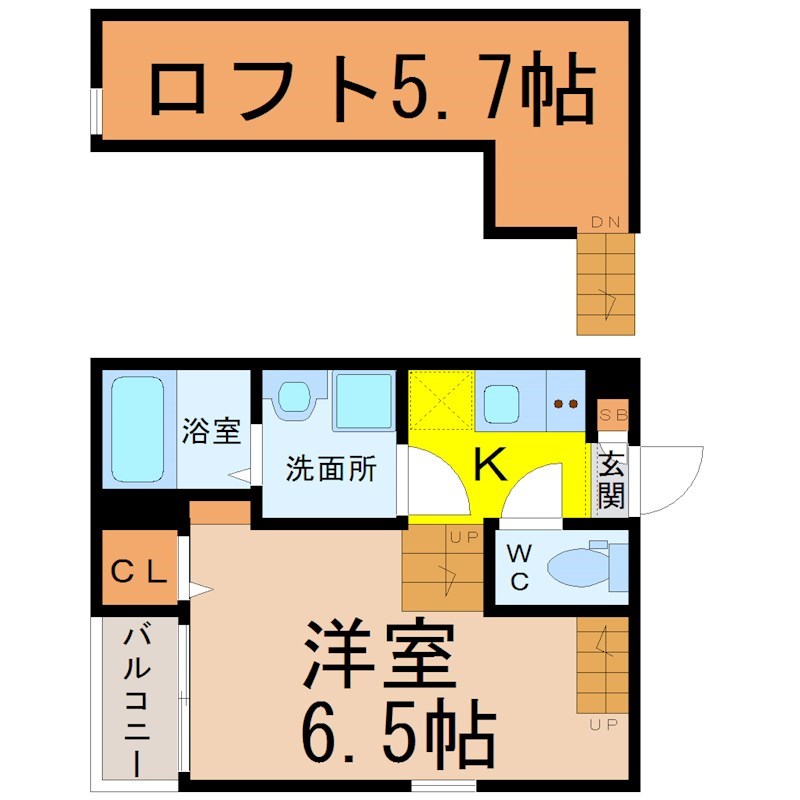 Ａｎｇｅａｉｌｅ（アンジュエール） 間取り