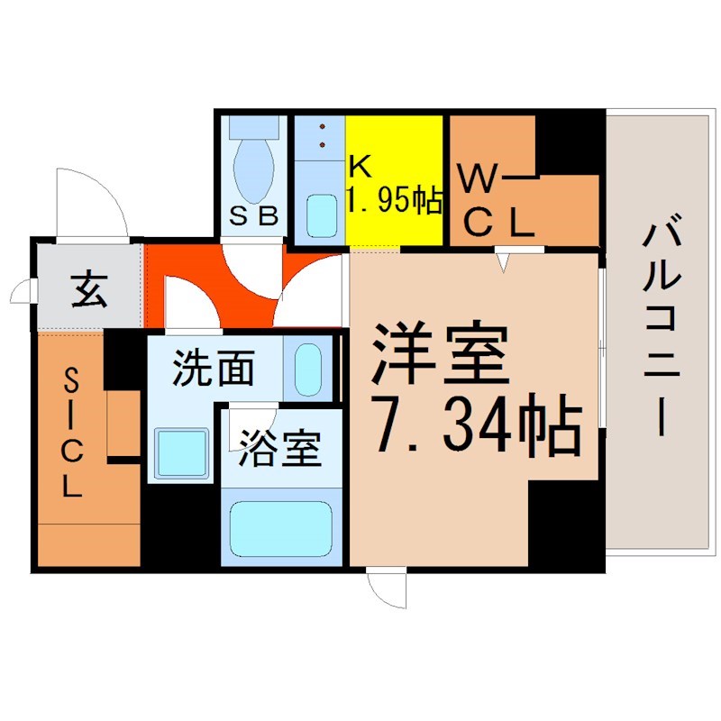 ルーエ金山 間取り