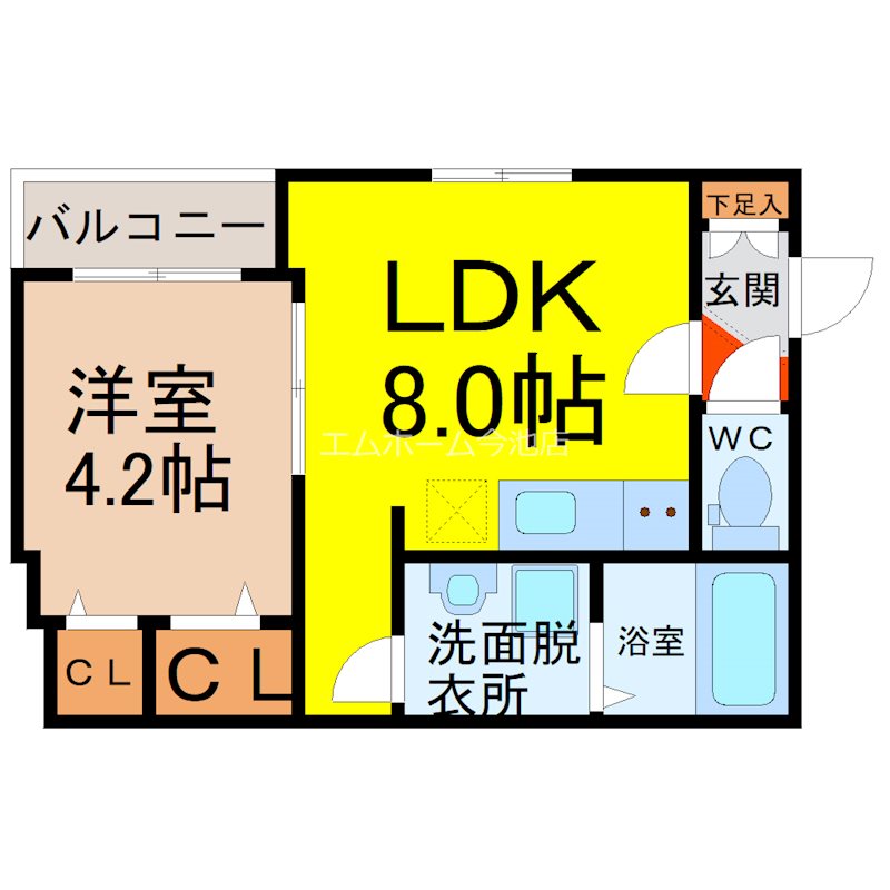 Le Ciel 大秋町 間取り
