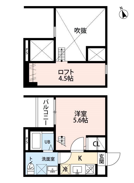 エスポワールＢｅＢｅ 間取り