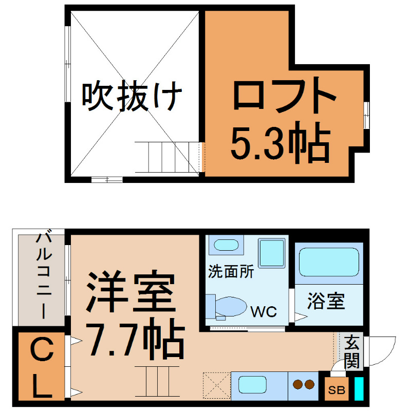 Ａｍｏｌｉｒ（アモリール） 間取り