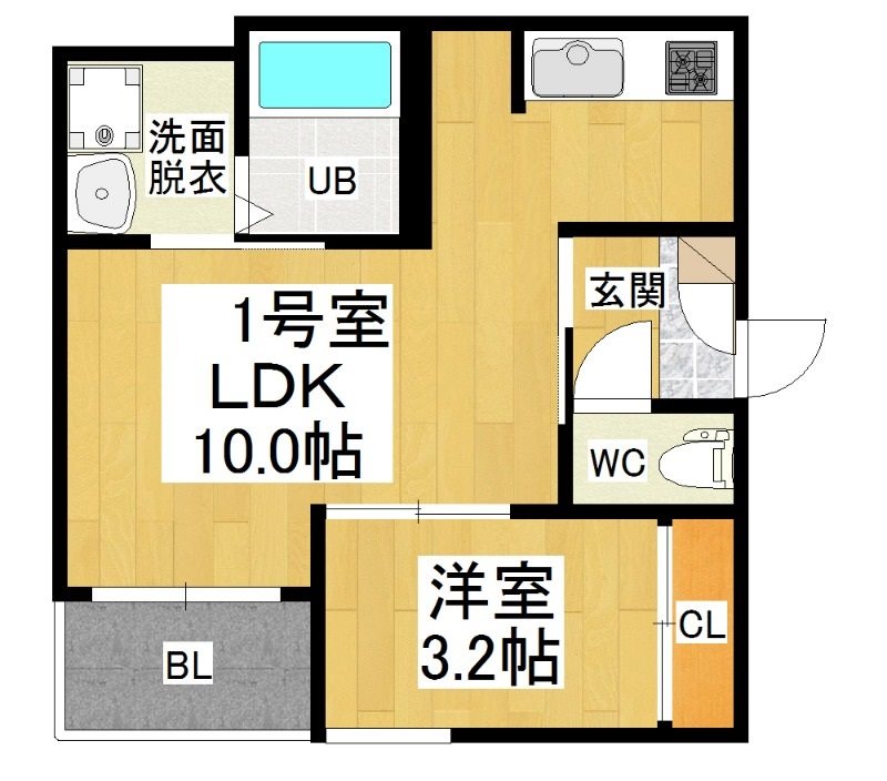 REGALEST庄内通 間取り