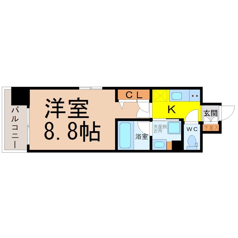 エスペランサ上前津 間取り