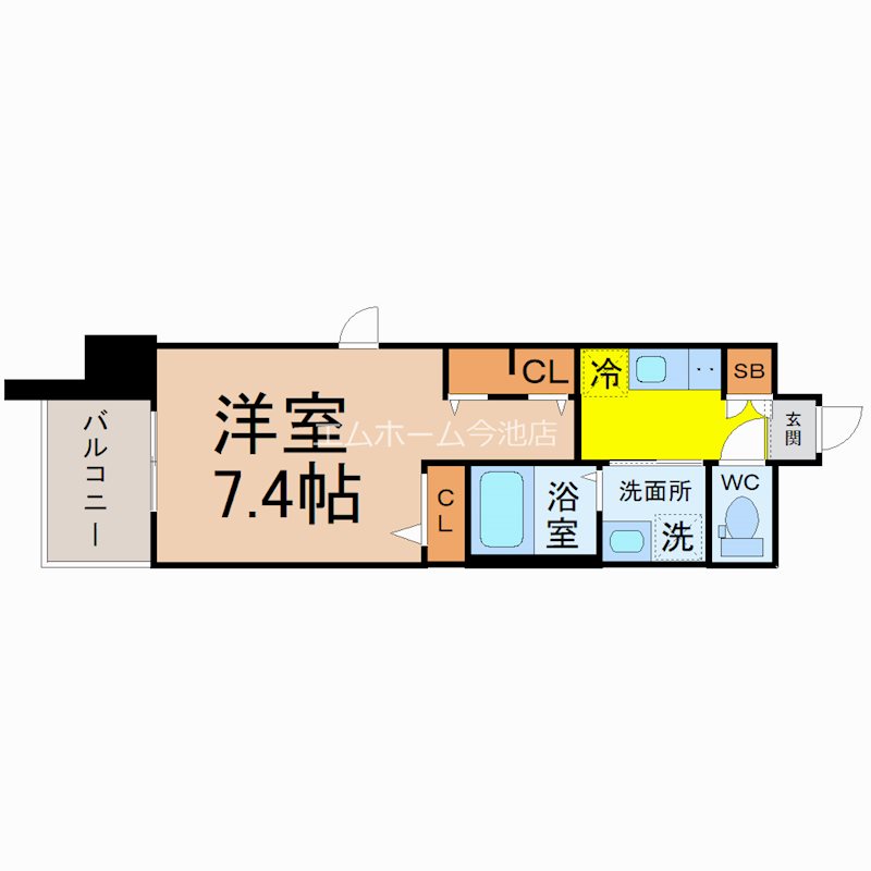 パルティール上社 間取り