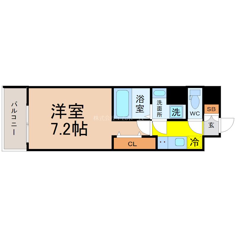 ワールドアイ名古屋城北 間取り