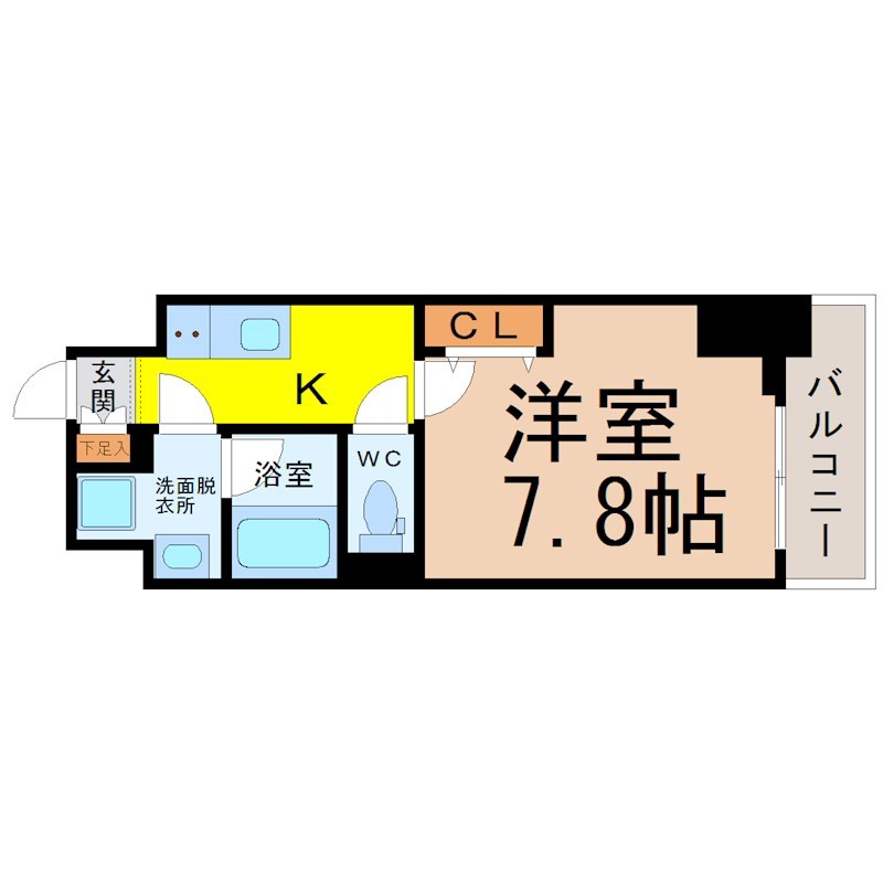 ＷＥＳＴＩＮ上前津 間取り