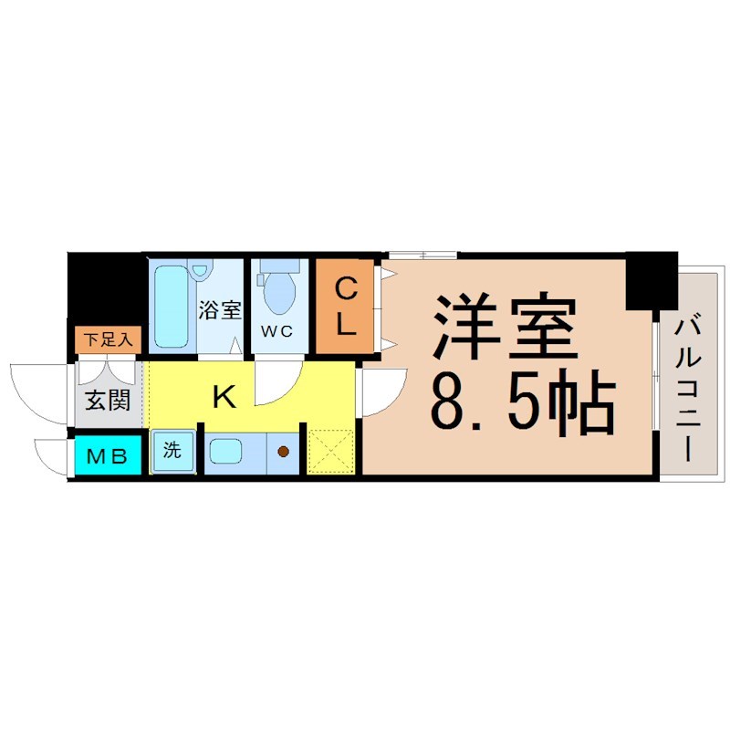ウェステリア西大須 間取り