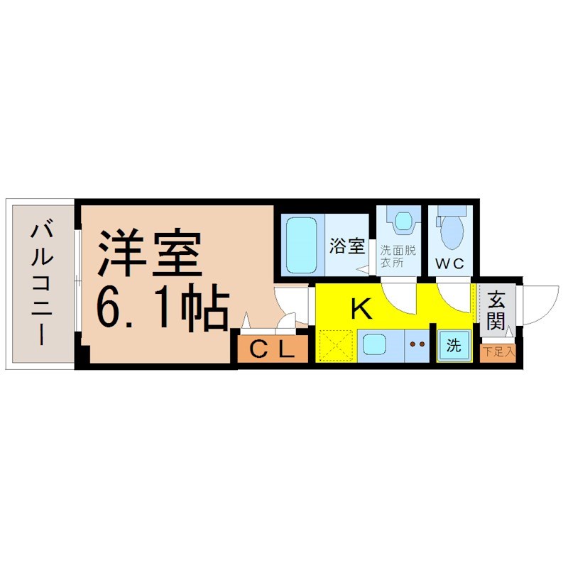 メイクス矢場町 間取り