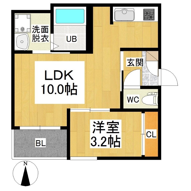 ＲＥＧＡＬＥＳＴ庄内通 間取り