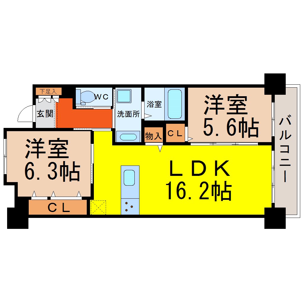 白壁リンクス 間取り