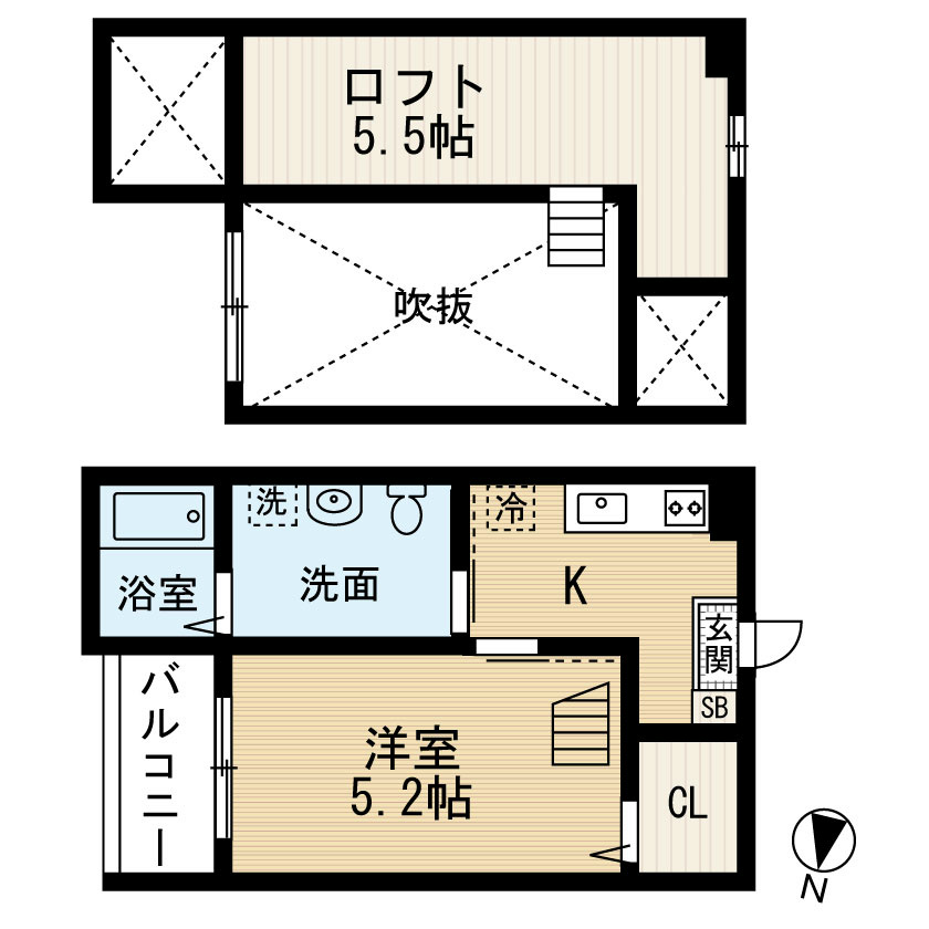 ｃｈａｒｍａｎｔ（シャルマン） 間取り