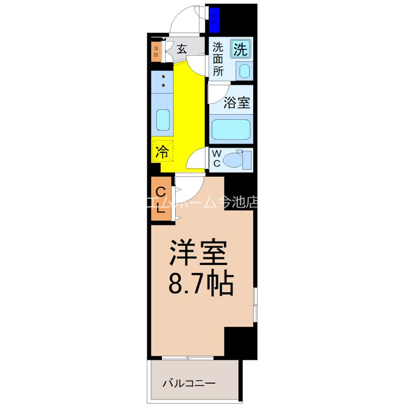 オークスクエア吹上 間取り