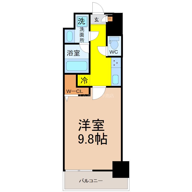 トレヴィ高岳 間取り