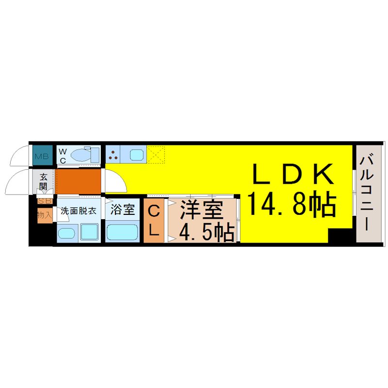 Alba Grande名護屋（アルバグランデ名護屋） 間取り