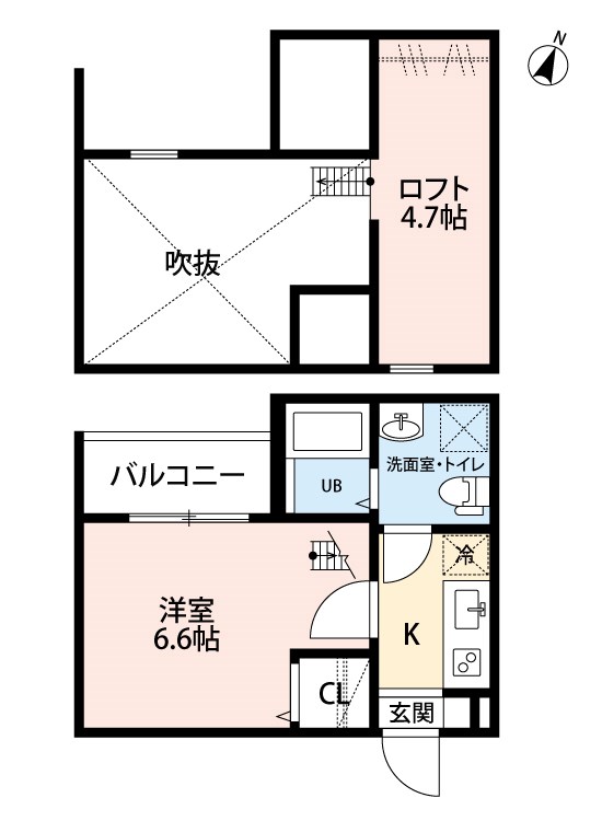 T.A.東山町ⅡC棟 間取り