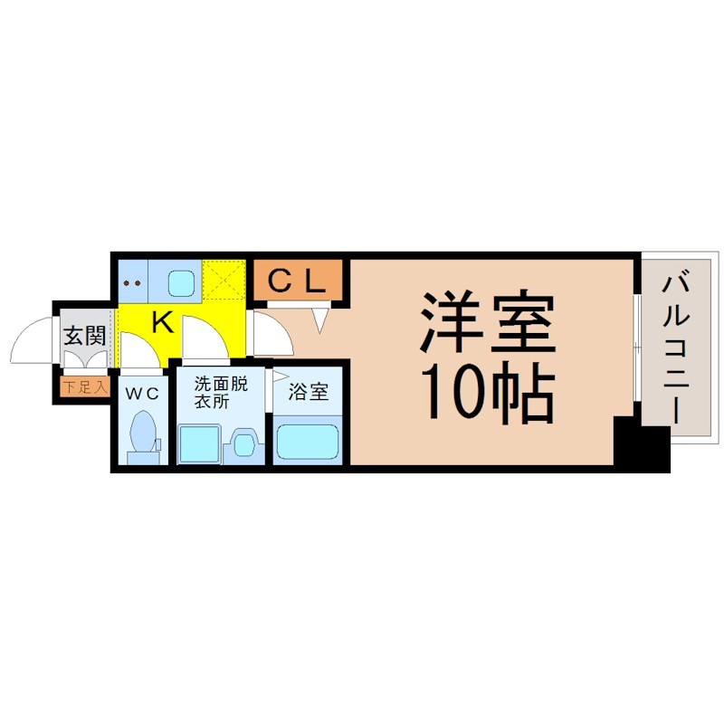 プレサンス上前津プレス 間取り