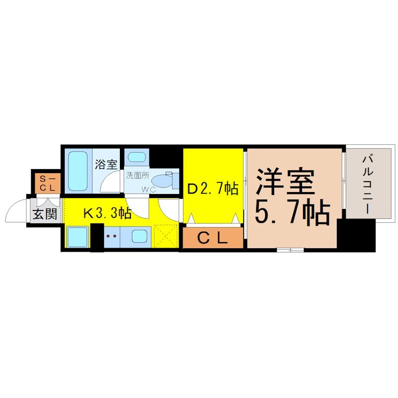 ブランシエスタ泉 間取り