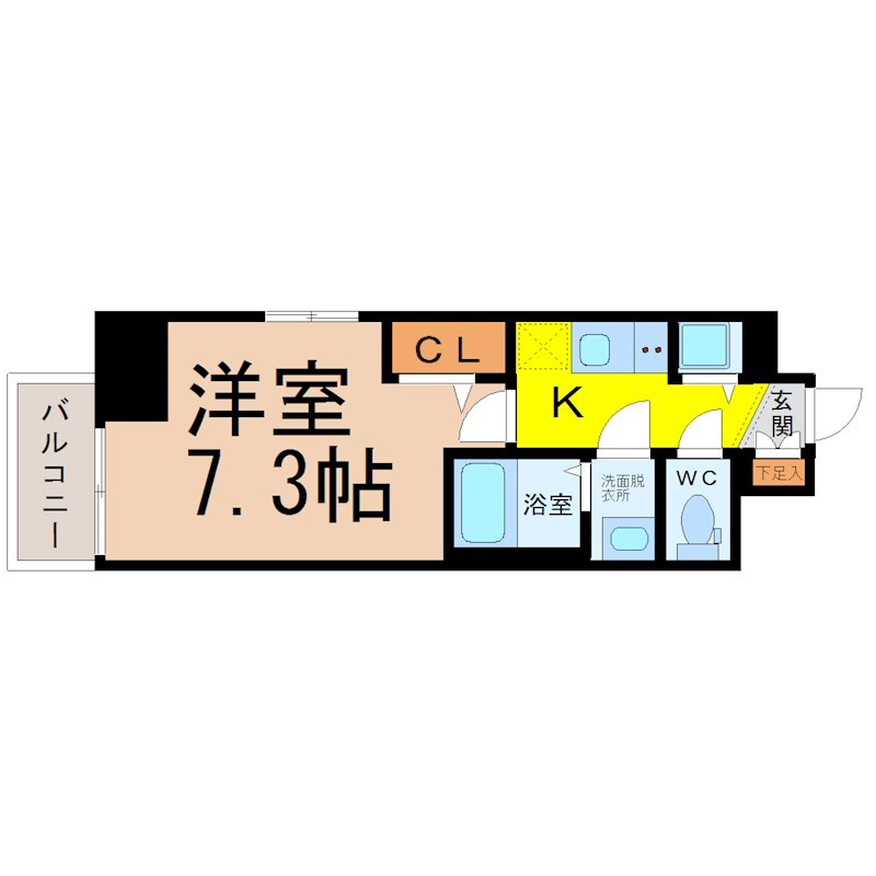 エスリード上前津セレーノ 間取り