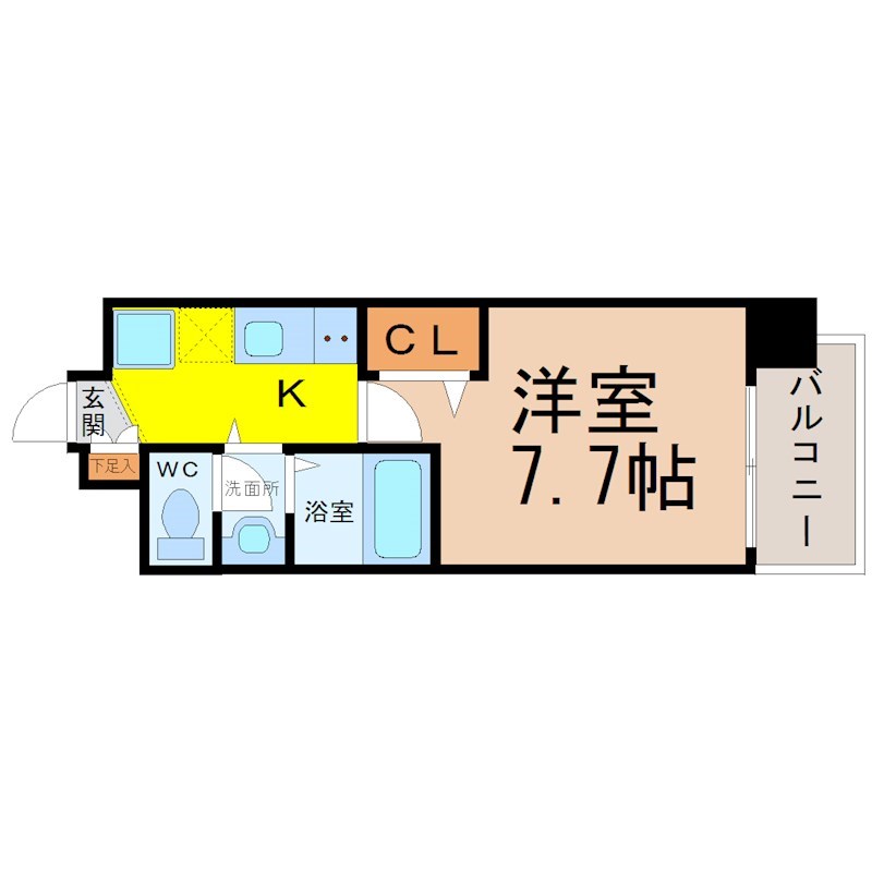 アルフィーレ新栄 間取り