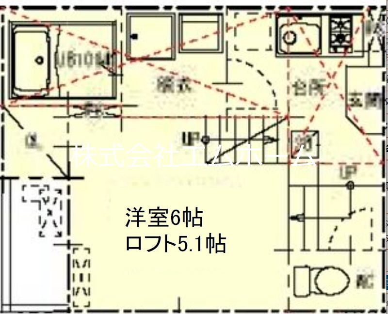 ハーモニーテラス荒中町Ⅱ 間取り