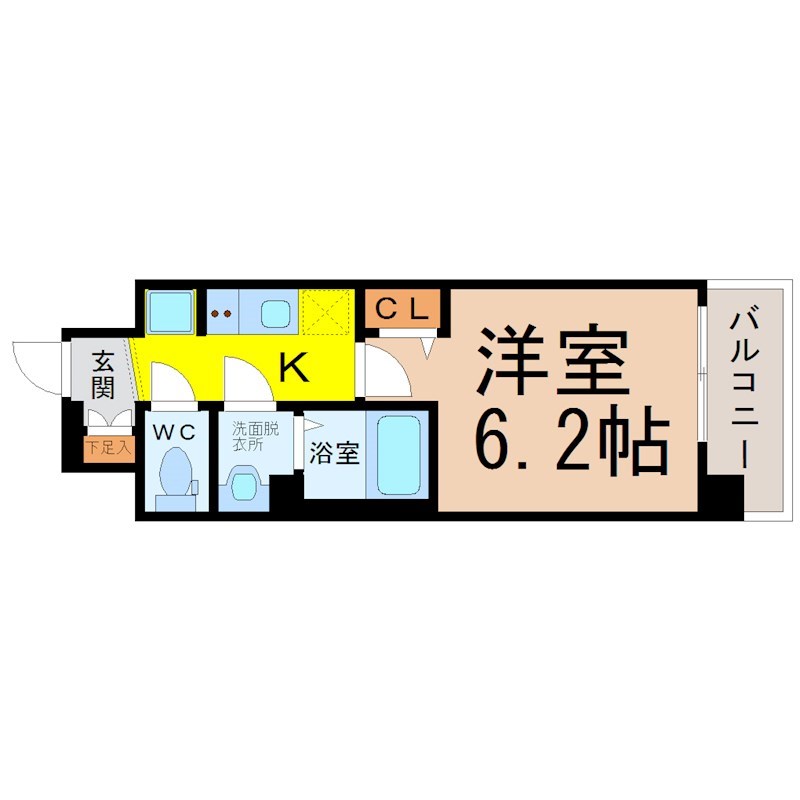 プレサンス鶴舞パーク＆ステーション 間取り