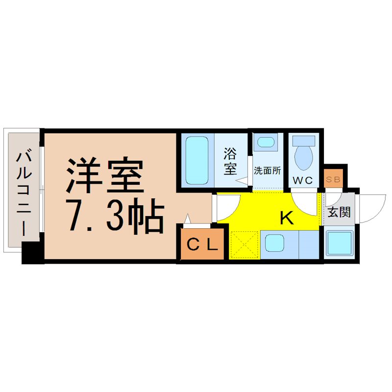 エステート茶屋が坂 間取り