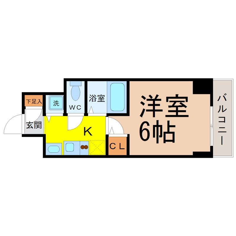 プレサンス鶴舞グリーンパーク 間取り