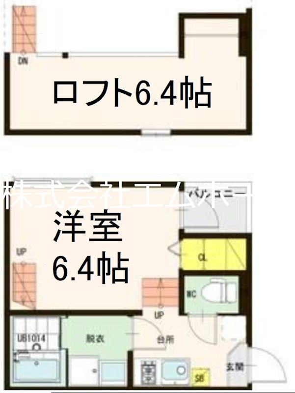 ハーモニーテラス塩釜口 間取り