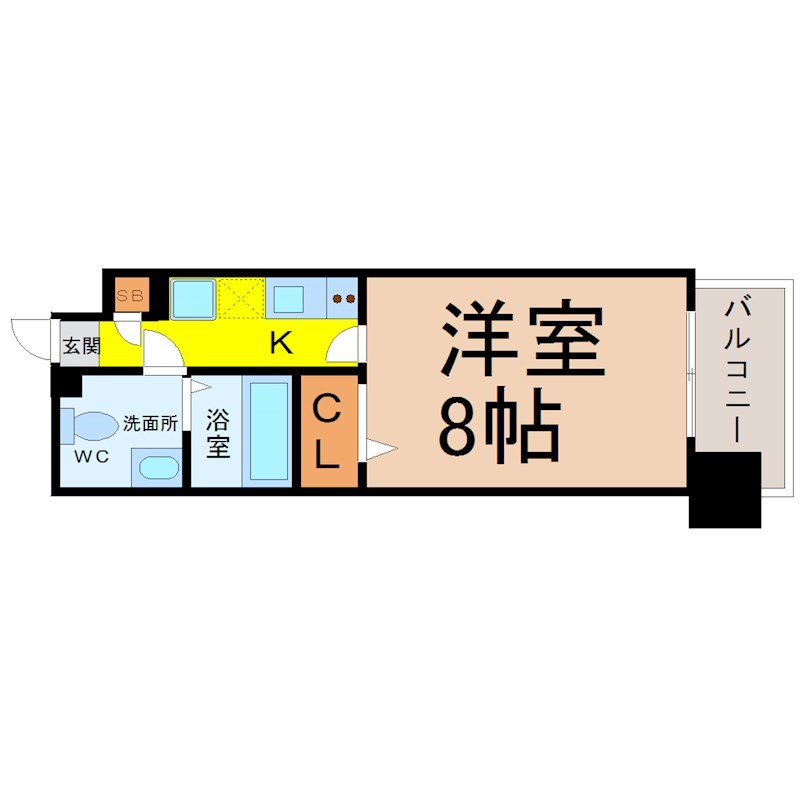 プレサンスｍｉｕ新栄（プレサンスミュー新栄） 間取り